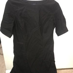 Lands End black sheath dress